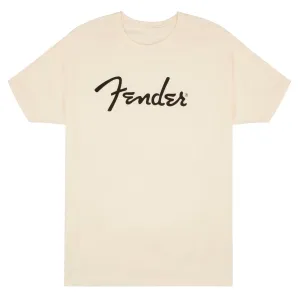 Fender Spaghetti Logo T-Shirt, Olympic White - L