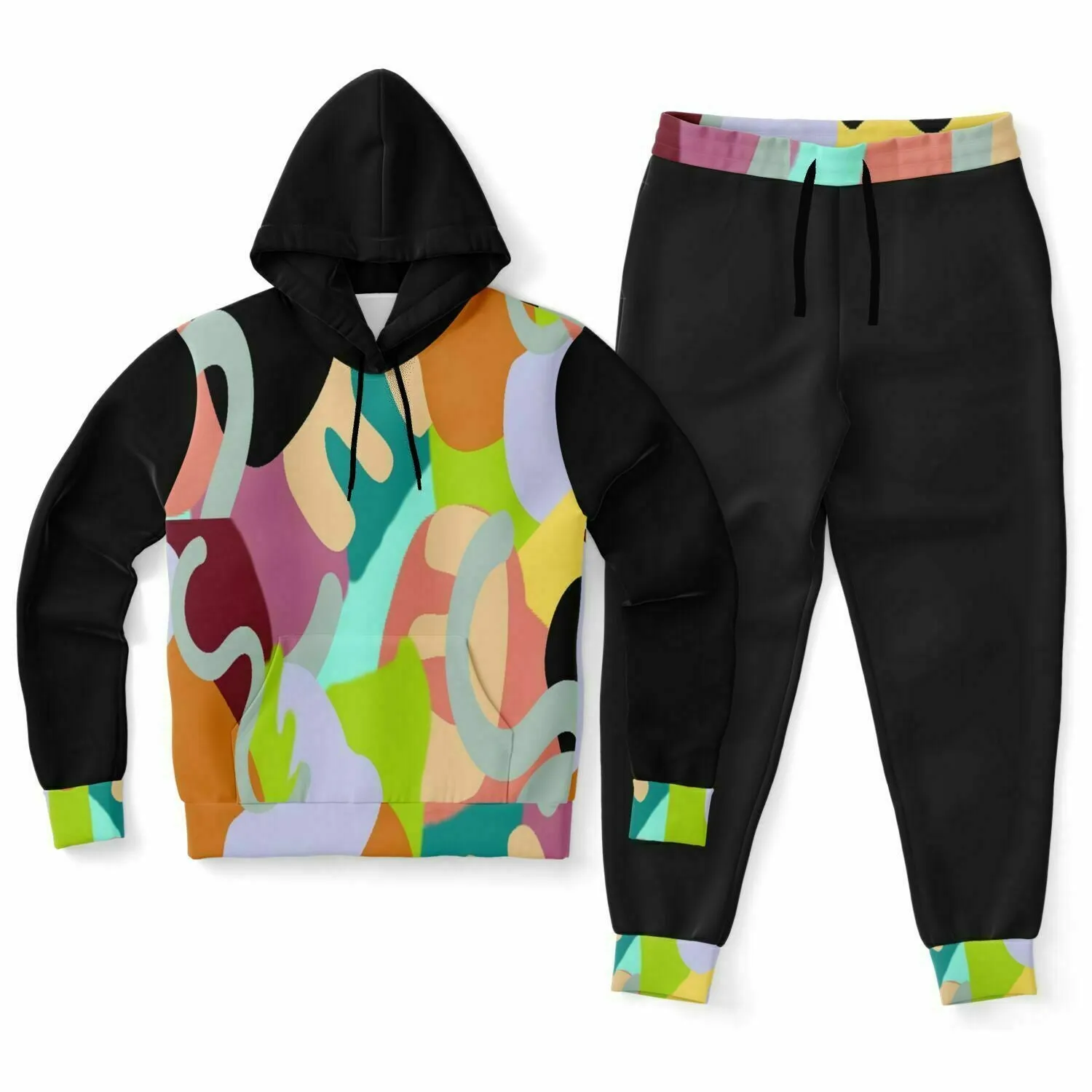 Abstract Wild Premium Fashion Hoodie & Jogger