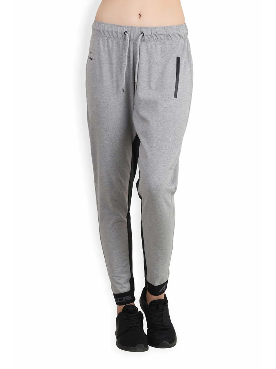 Alcis Womens Solid Grey Track Pant ALWPA146440