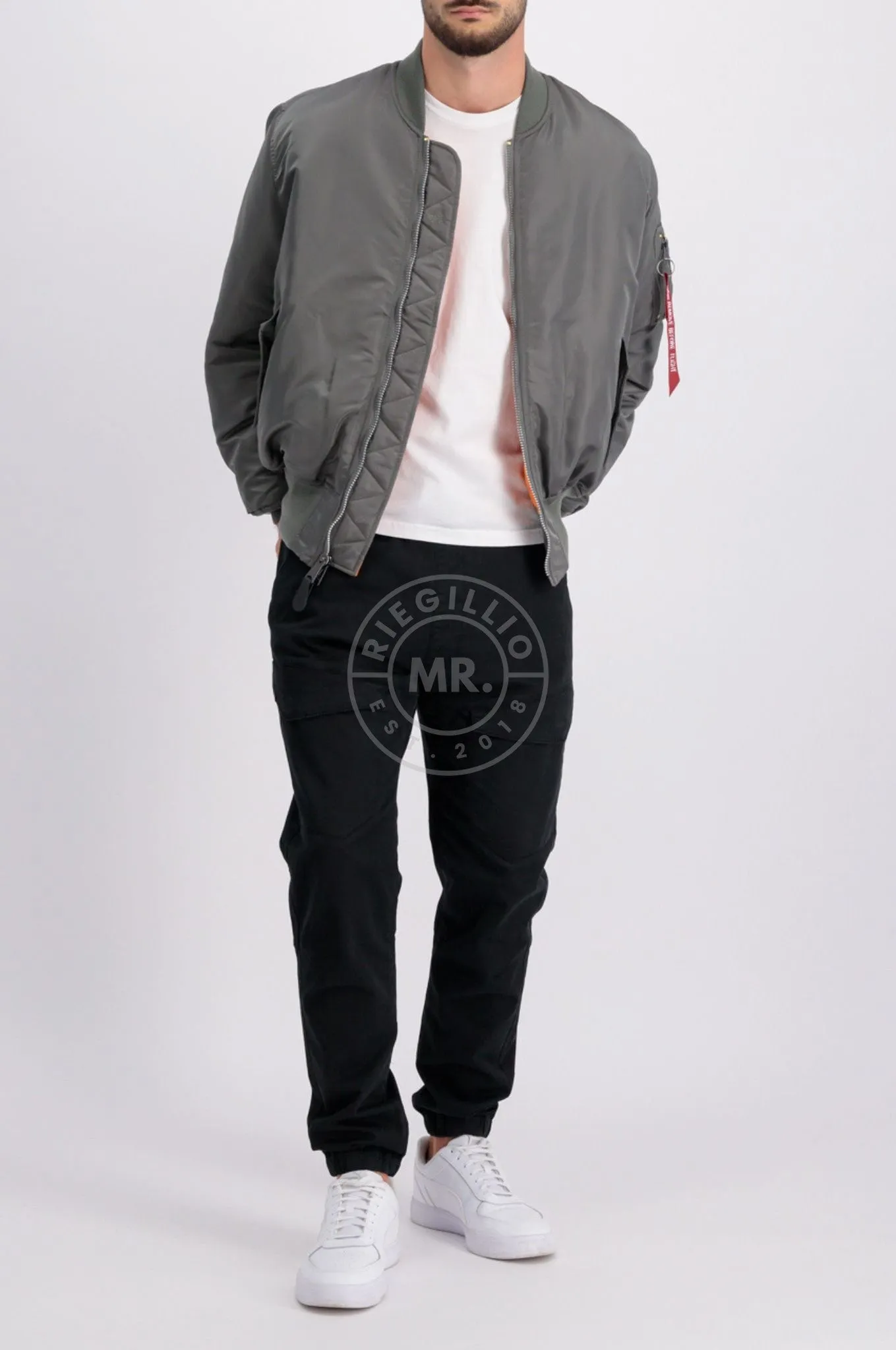 Alpha Industries MA-1 Bomber Jacket - Vintage Green