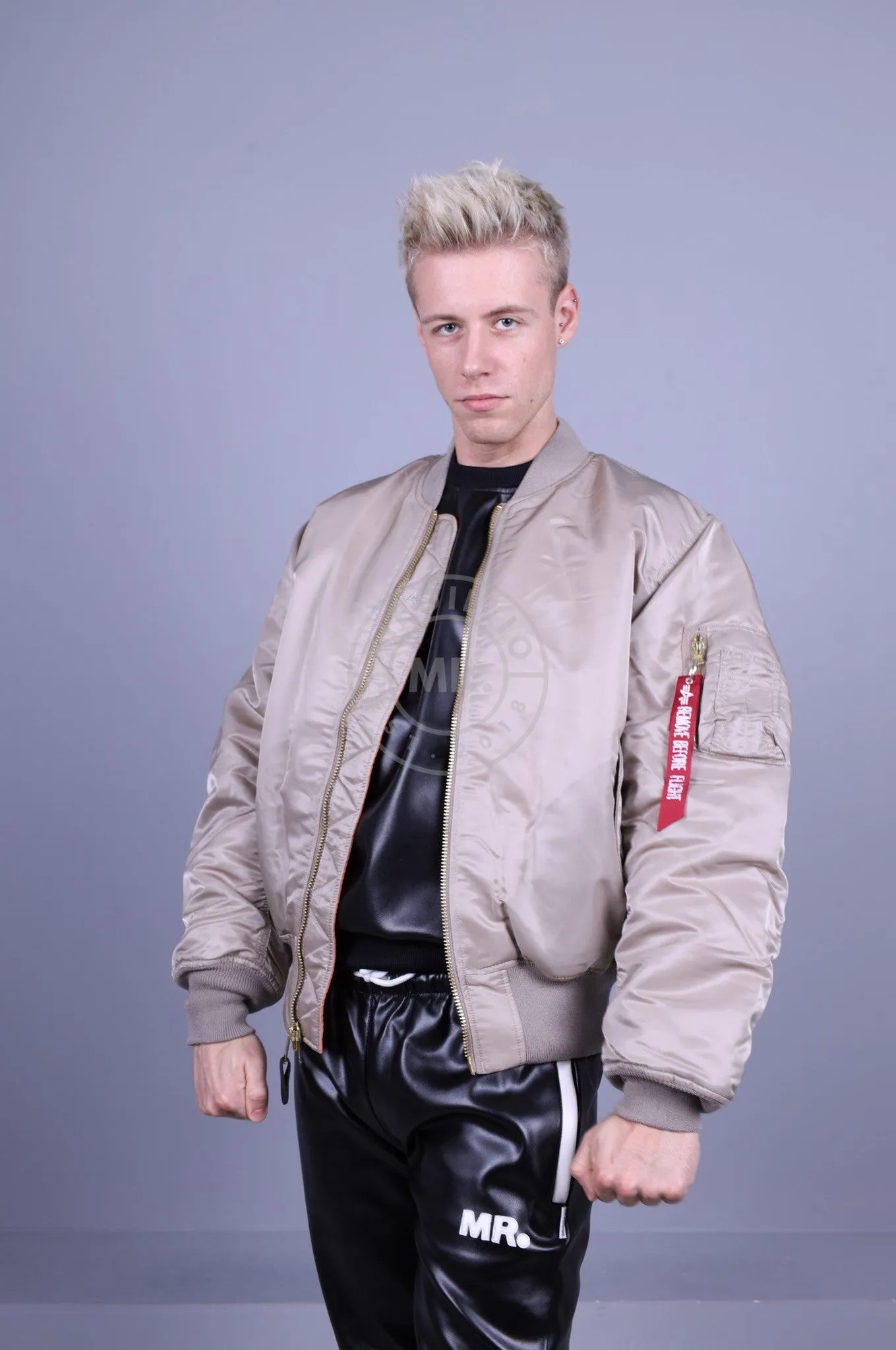 Alpha Industries MA-1 Bomber Jacket - Vintage Sand