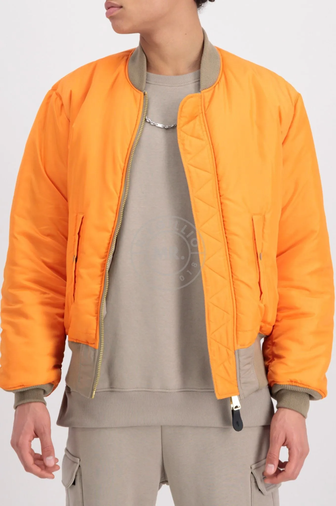 Alpha Industries MA-1 Bomber Jacket - Vintage Sand