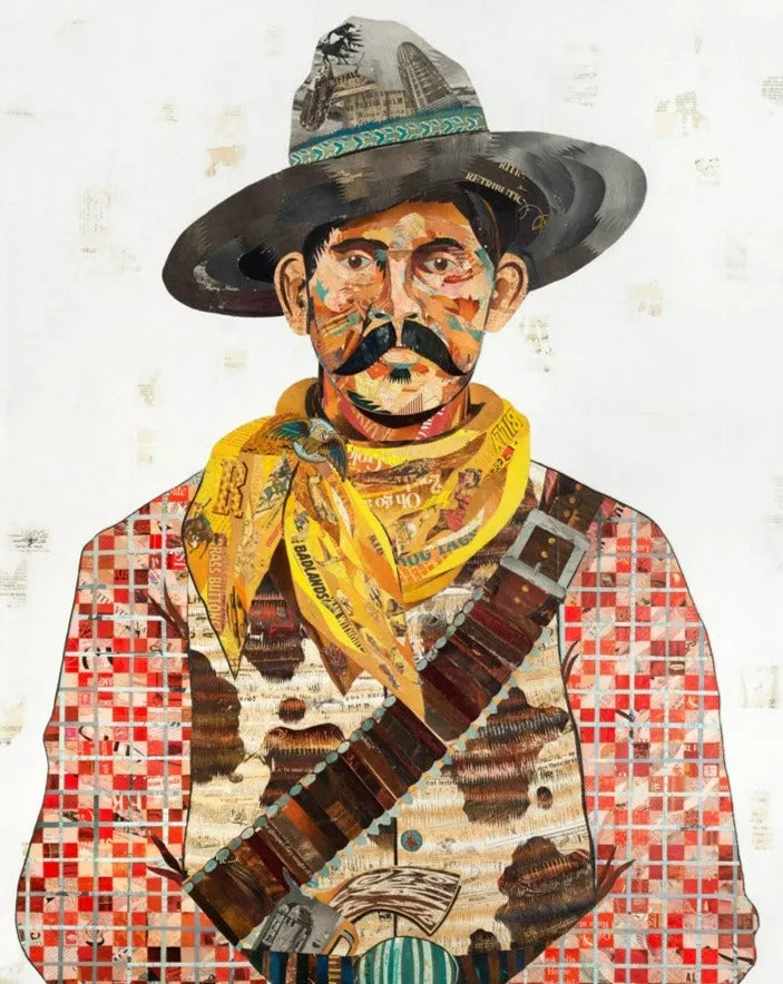 AMERICAN HERITAGE COWBOY (RED) limited edition paper print