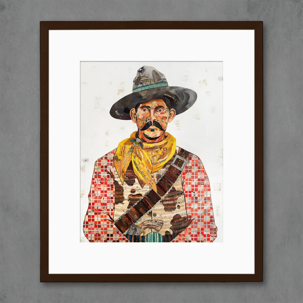 AMERICAN HERITAGE COWBOY (RED) limited edition paper print