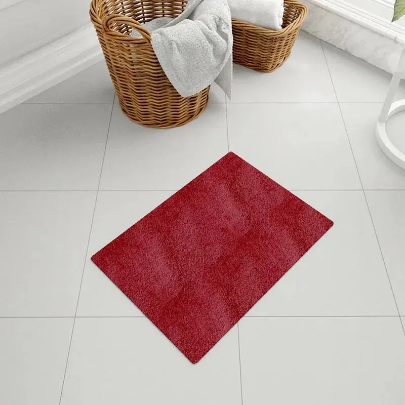 Anti Skid Durable Softness Plush Polyester Rug | 2 x 1 Ft