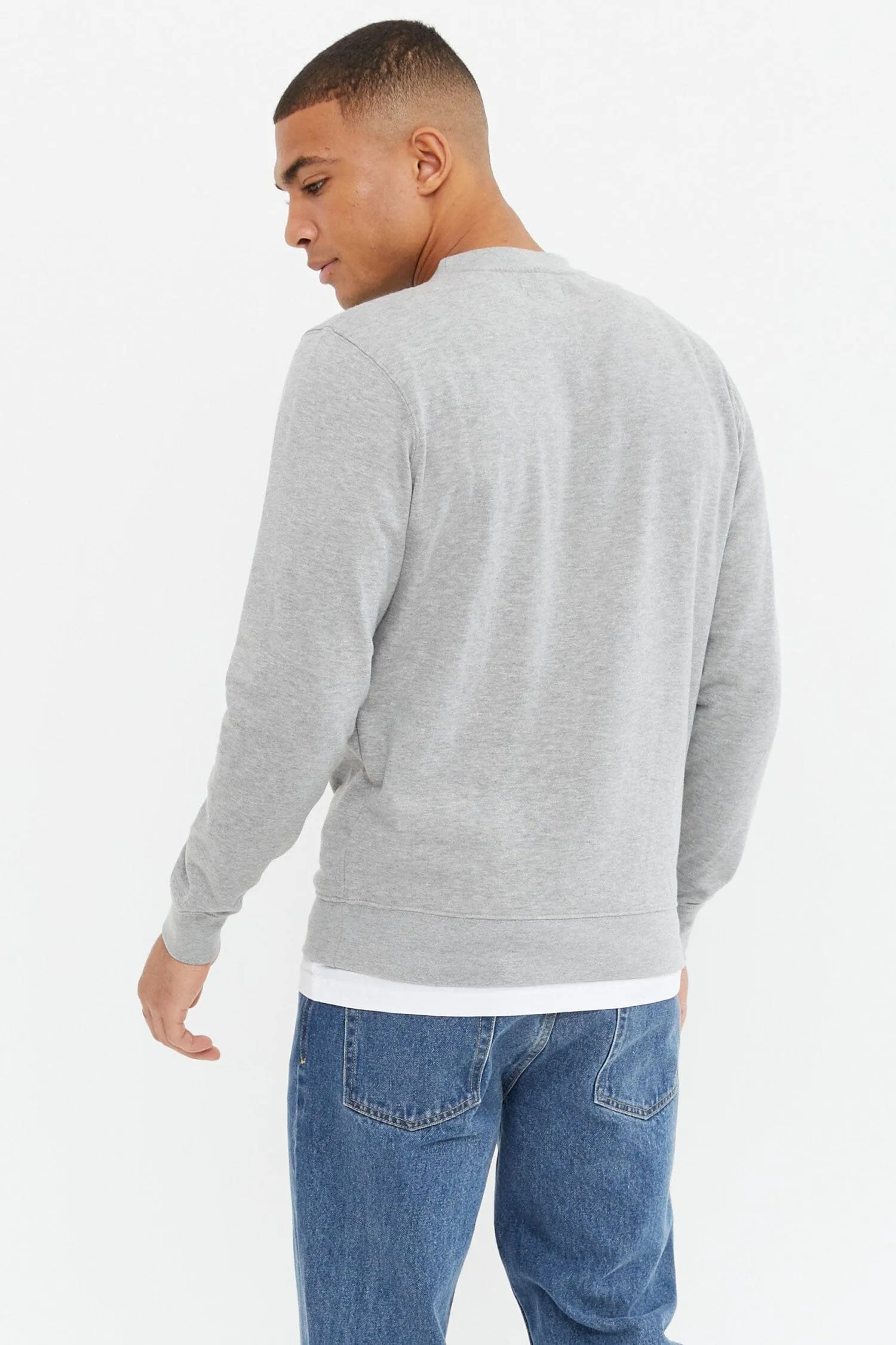 Arish Men's Long Sleeve Terry Sweat Shirt