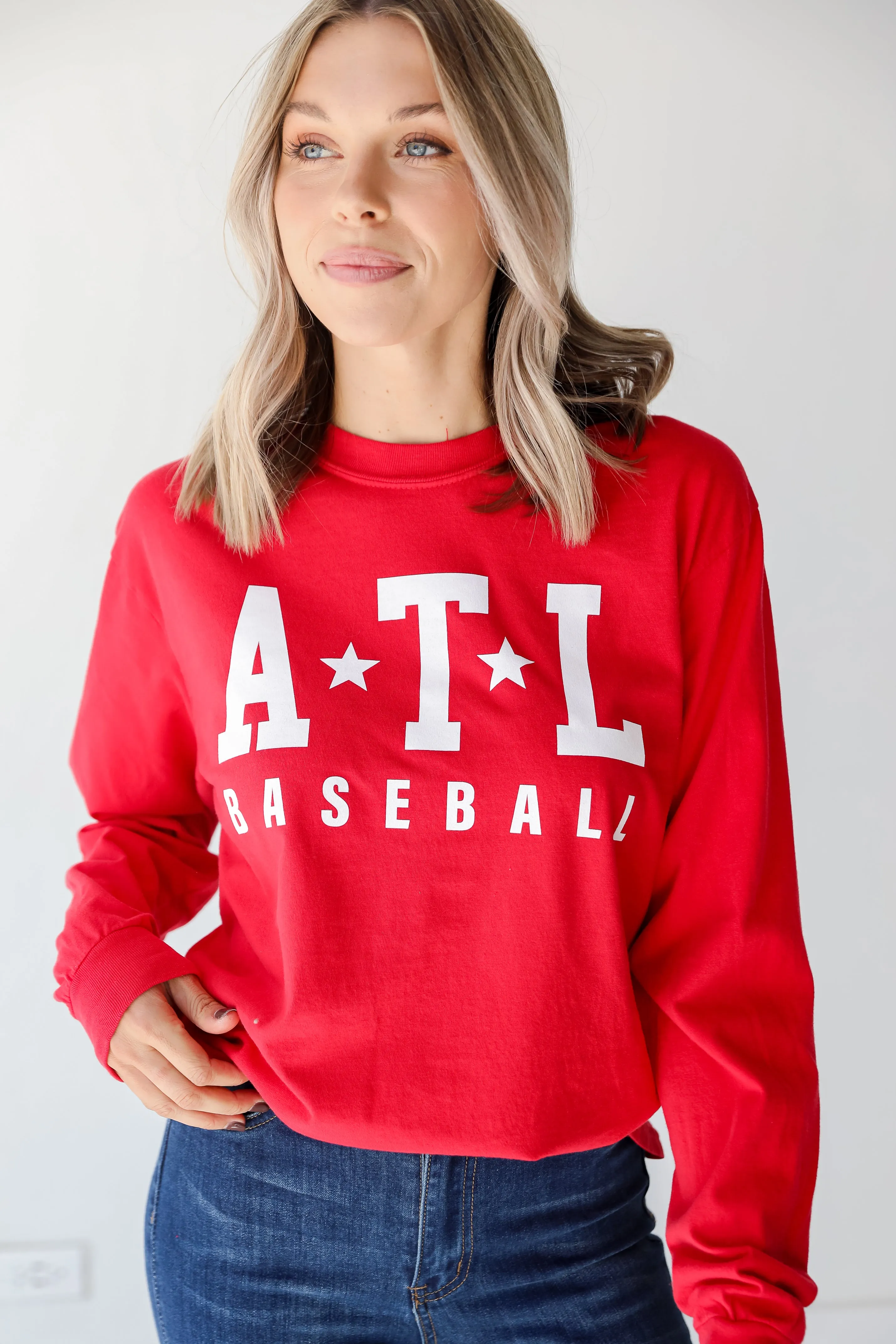 ATL Baseball Star Long Sleeve Tee