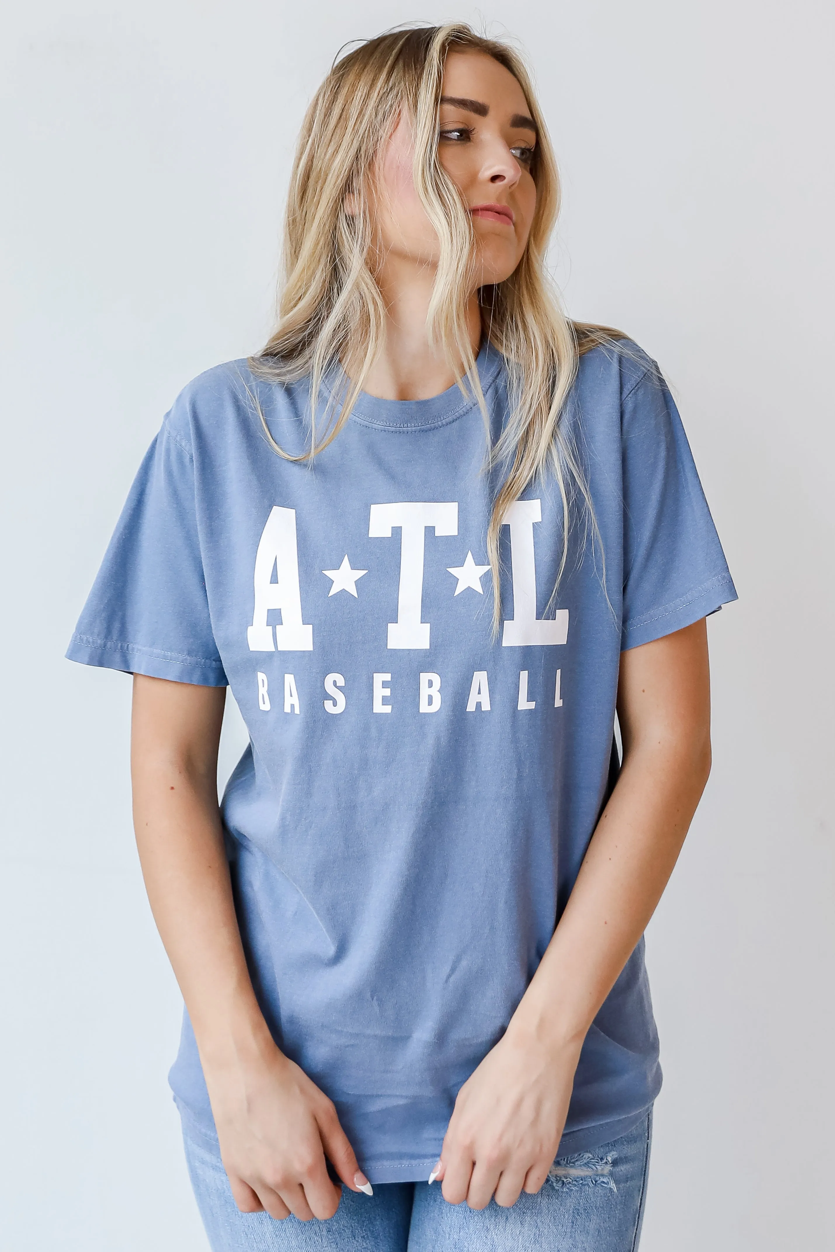 ATL Star Baseball Tee