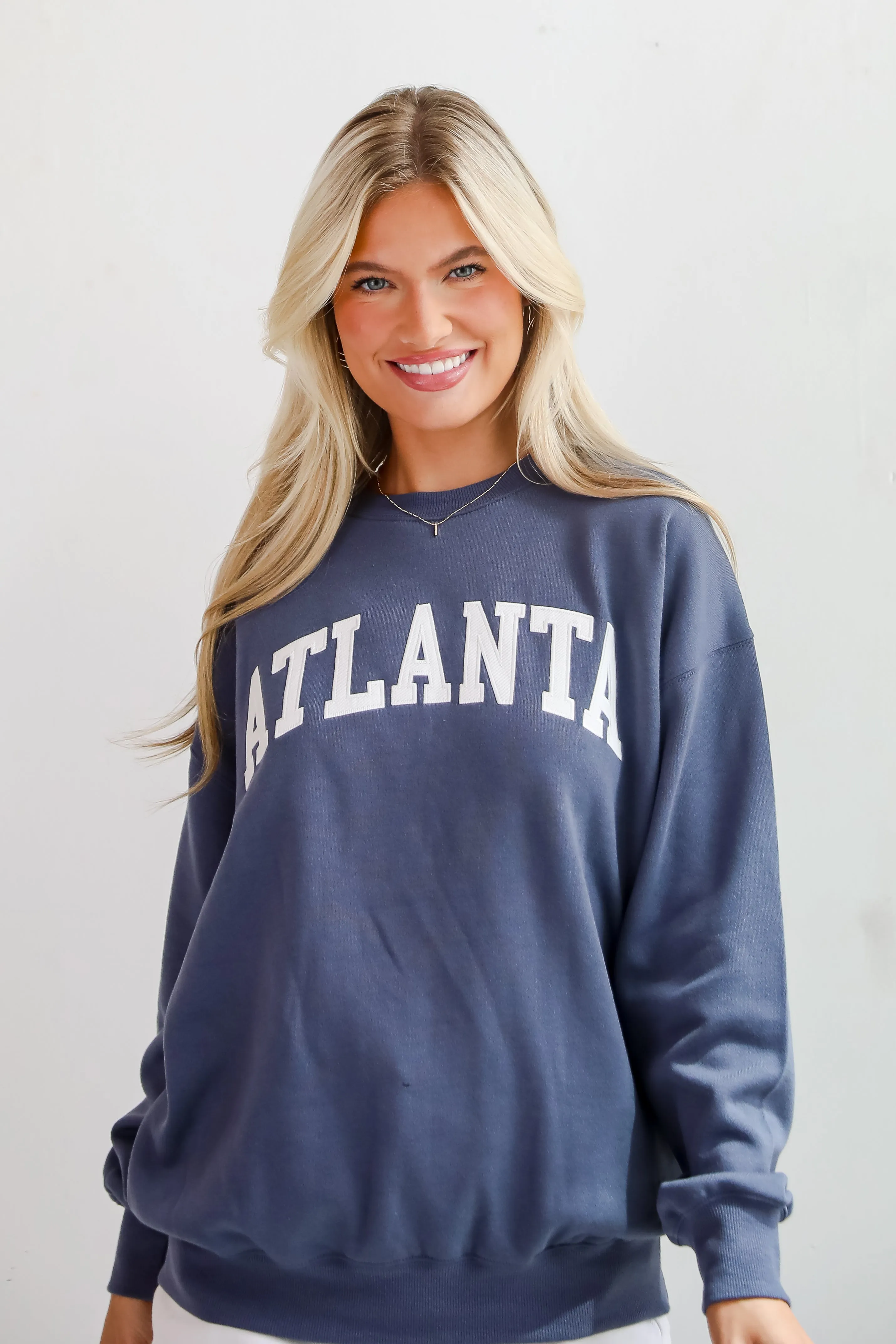 Atlanta Embroidered Sweatshirt