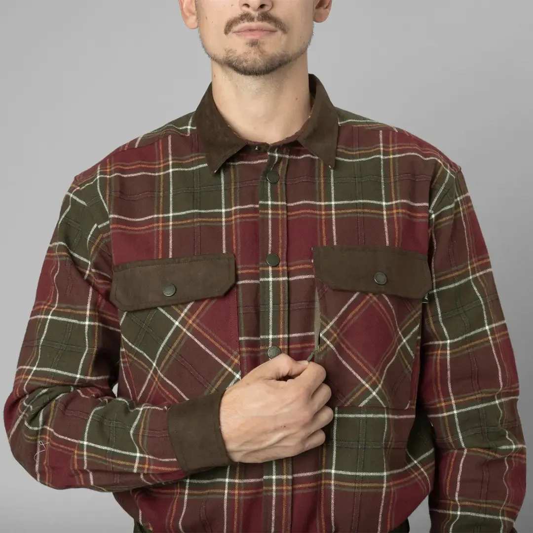 Banff Shirt - Red Check by Seeland