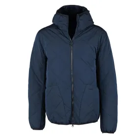 Barbour Hooded Liddesdale Quilted Jacket Navy