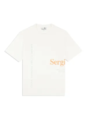 Bari Graphic T-Shirt- Gardenia