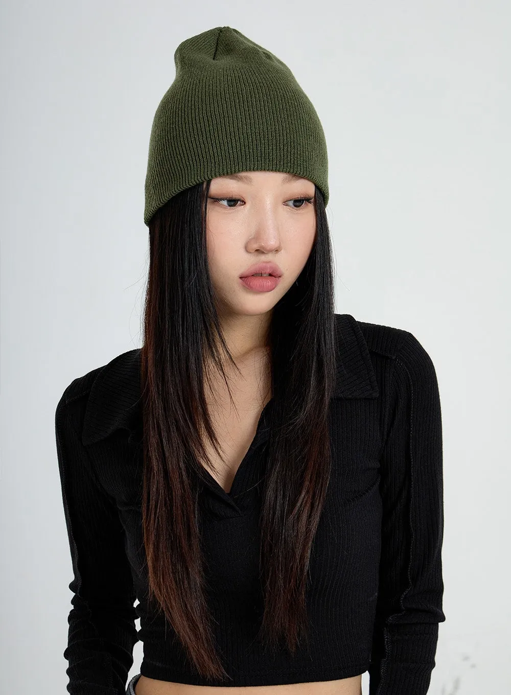 Basic Knit Beanie Hat CO13