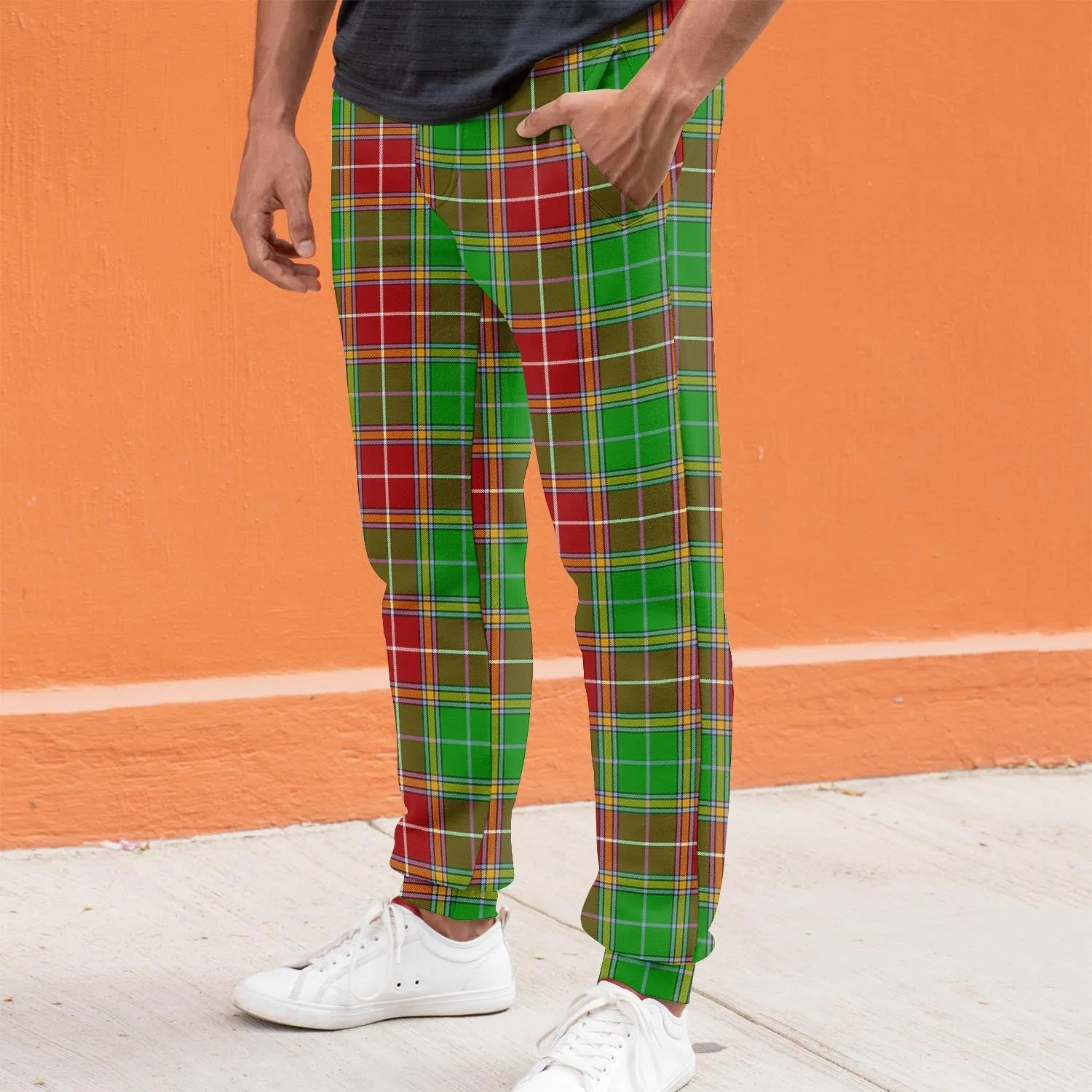 Baxter Modern Tartan Joggers Pants