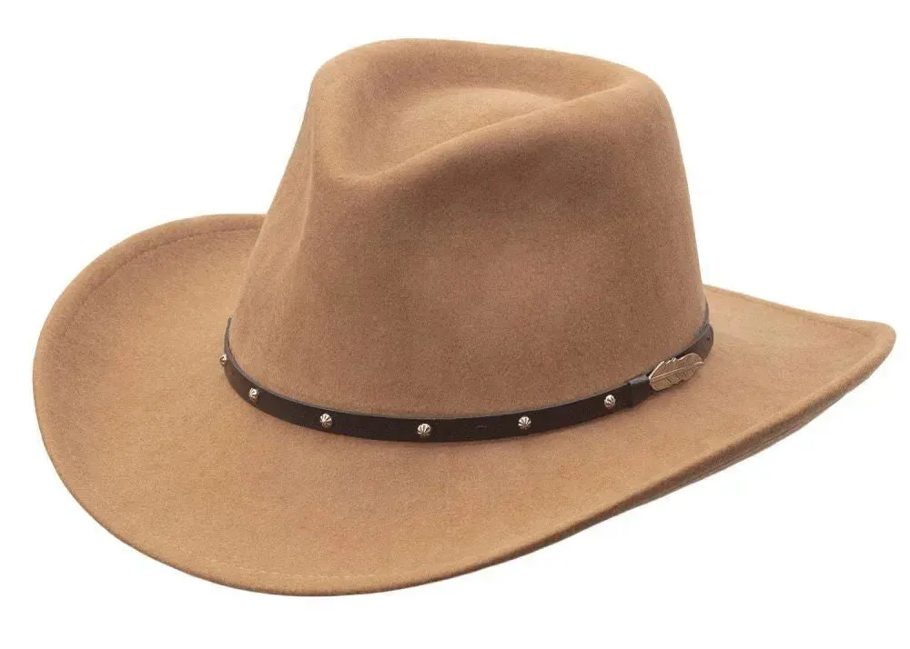 Black Creek (BC2044)- Crushable Wool Felt Cowboy Hat