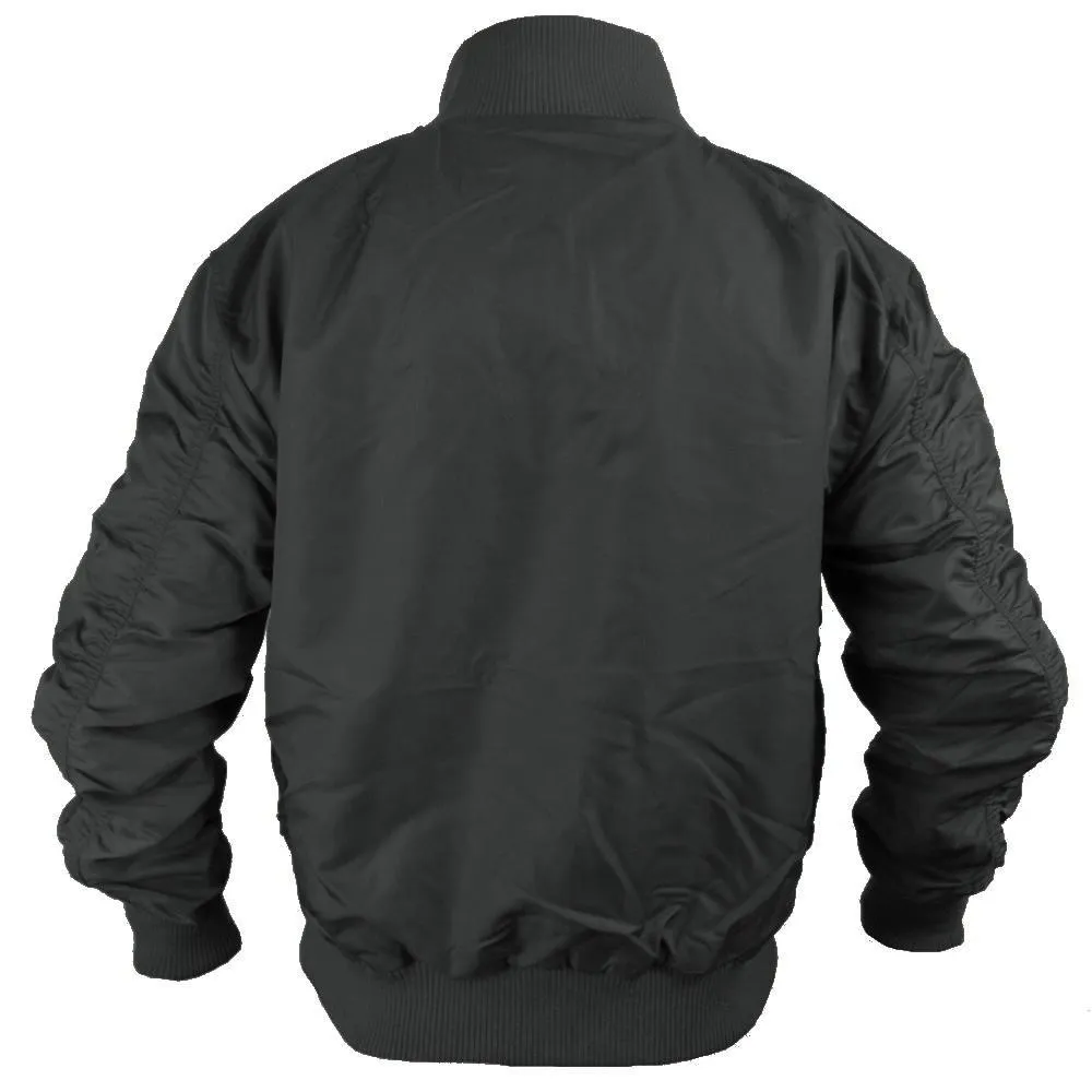 Black Tactical Flight Jacket