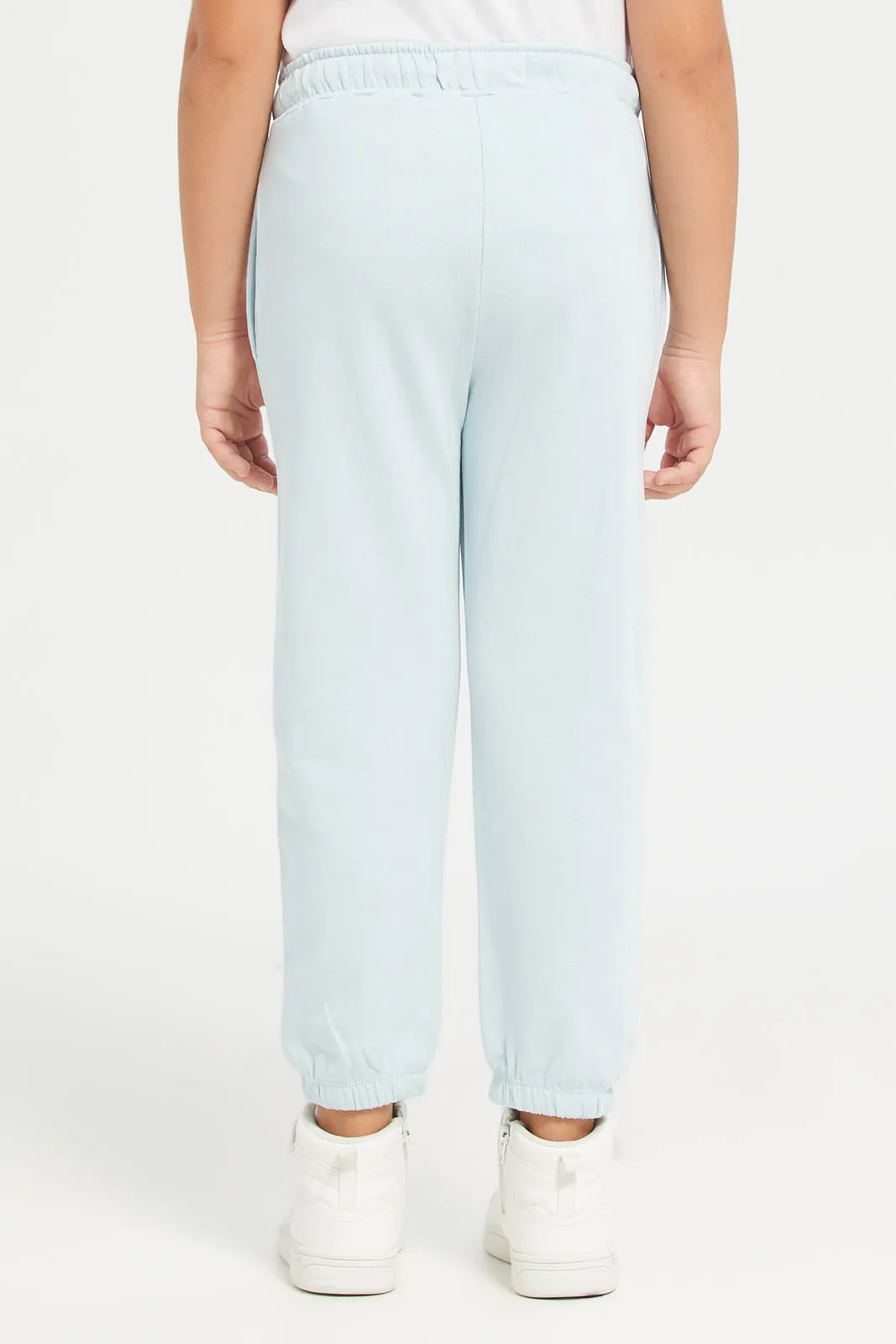 Blue Active Track Pants