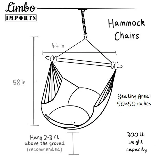 Blue Jeans Indoor Hammock Chair Swing | DENIM