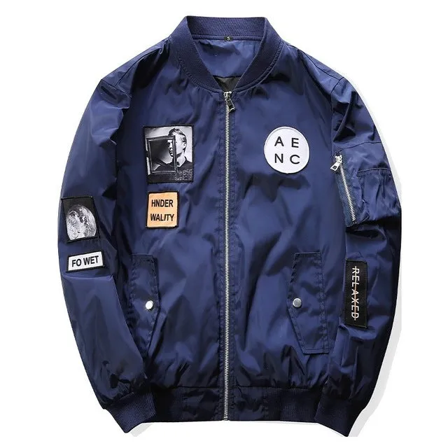 Bomber Jacket Retro Patch Designs