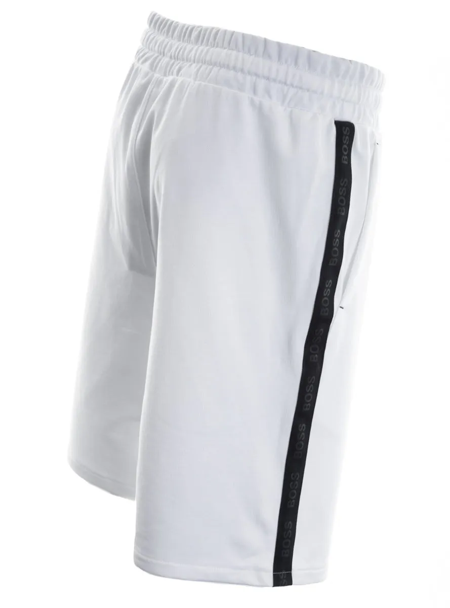 BOSS Heritage Short Sweat Short in White