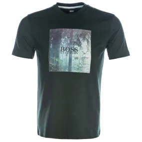 BOSS TipOff 3 T Shirt in Green