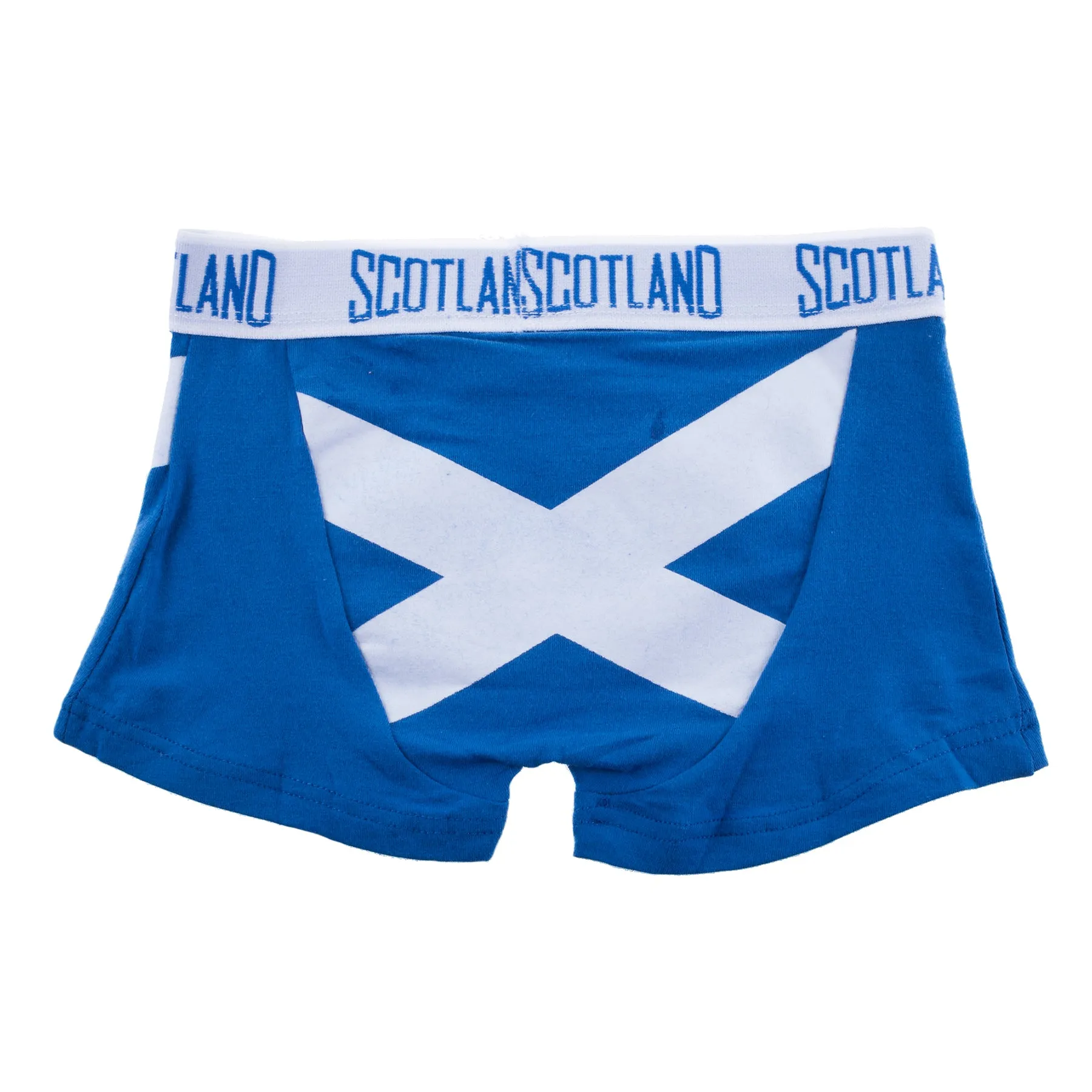 Boys Saltire Fashion Boxer Shorts