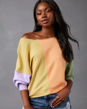 Brendel Colorblock Pullover Sweater