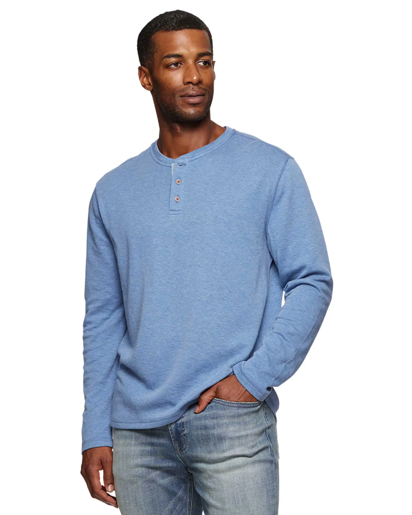 BRIDGEPORT DOUBLE KNIT SLUB HENLEY