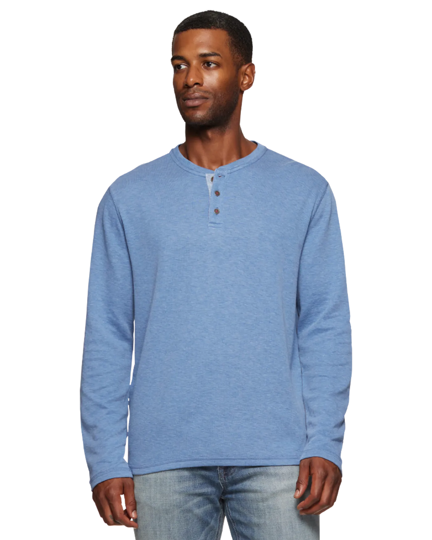 BRIDGEPORT DOUBLE KNIT SLUB HENLEY