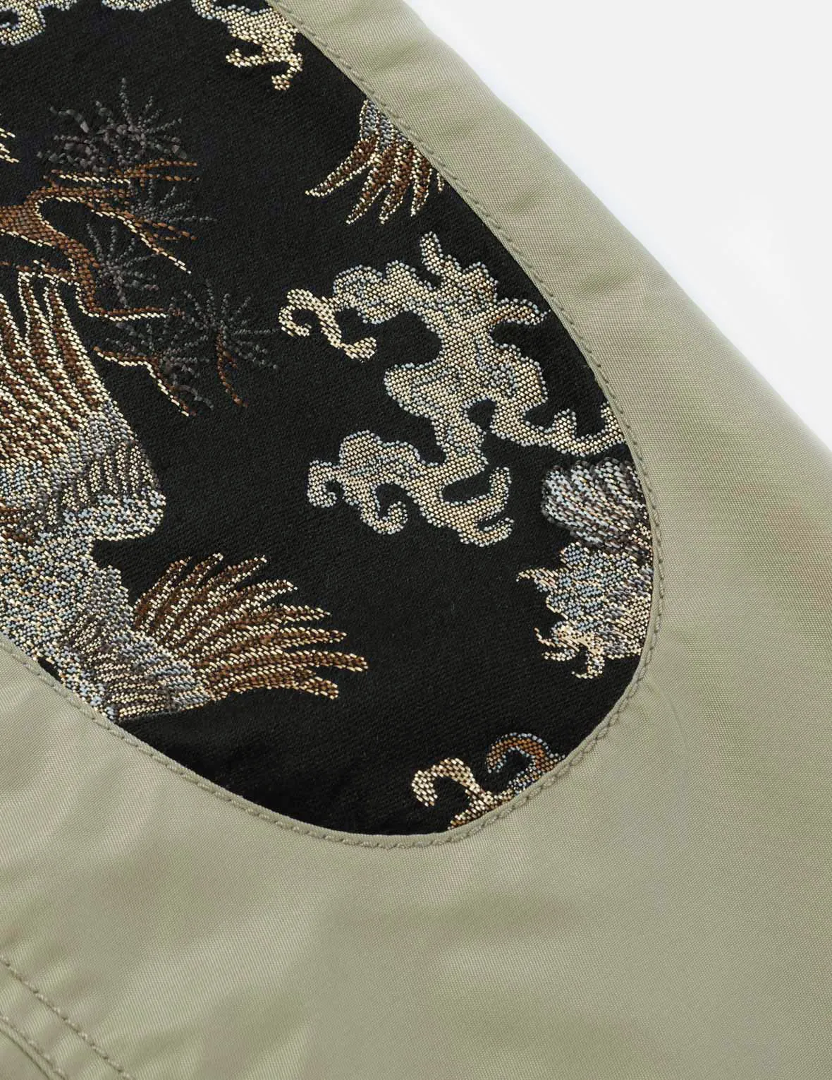 Brocade Daicock Insert MA-1 Bomber Jacket