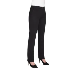 Brook Taverner Womens Houston Slim Leg Chinos Black Size 18 - BA083-18