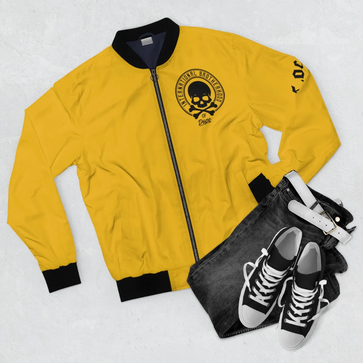 BROTHERHOOD BOMBER JACKET YELLOW