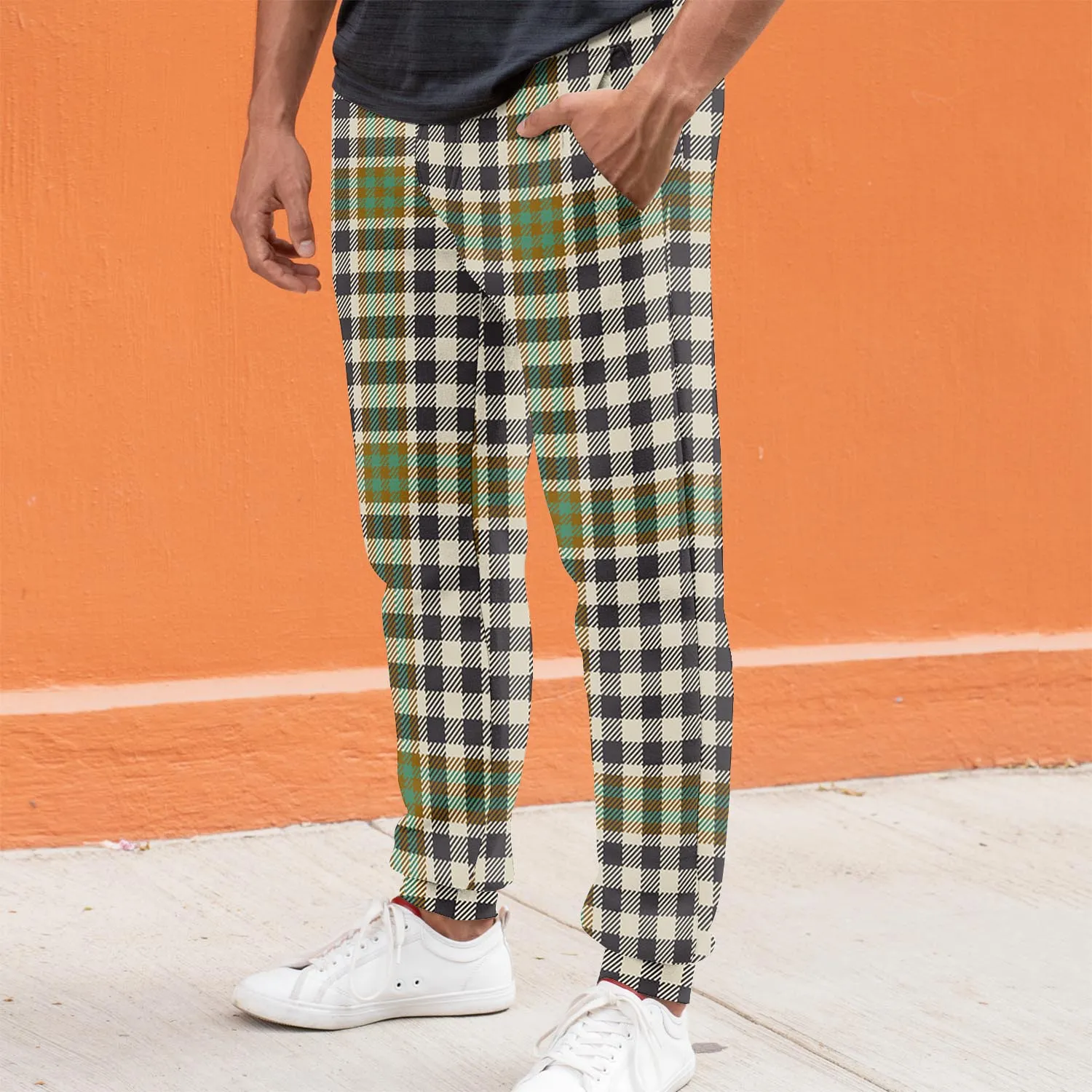 Burns Check Tartan Joggers Pants