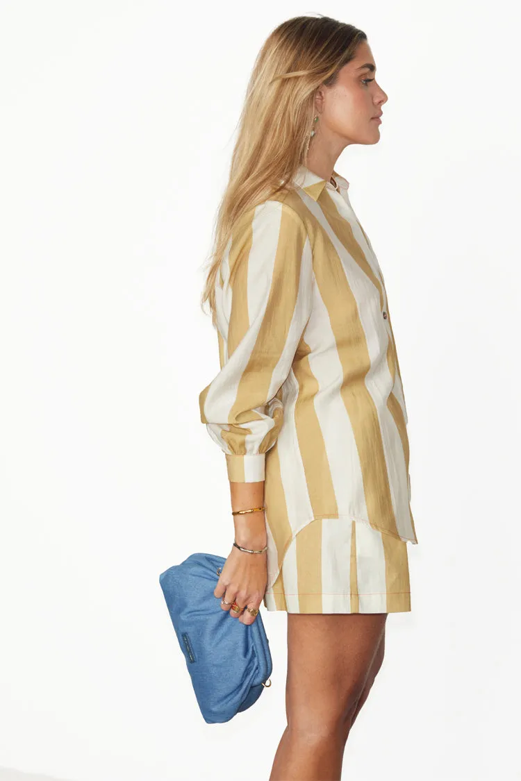 Camel Stripe Miley Shirt