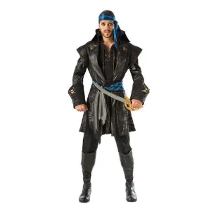 Captain Black Heart Pirate Costume-Adult