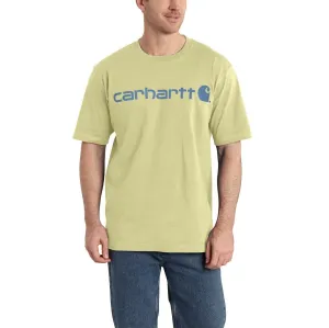 Carhartt Men's Loose Fit Heavyweight Short-Sleeve Logo Graphic T-Shirt