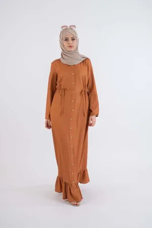 Carmen shirt dress-hijab style casual