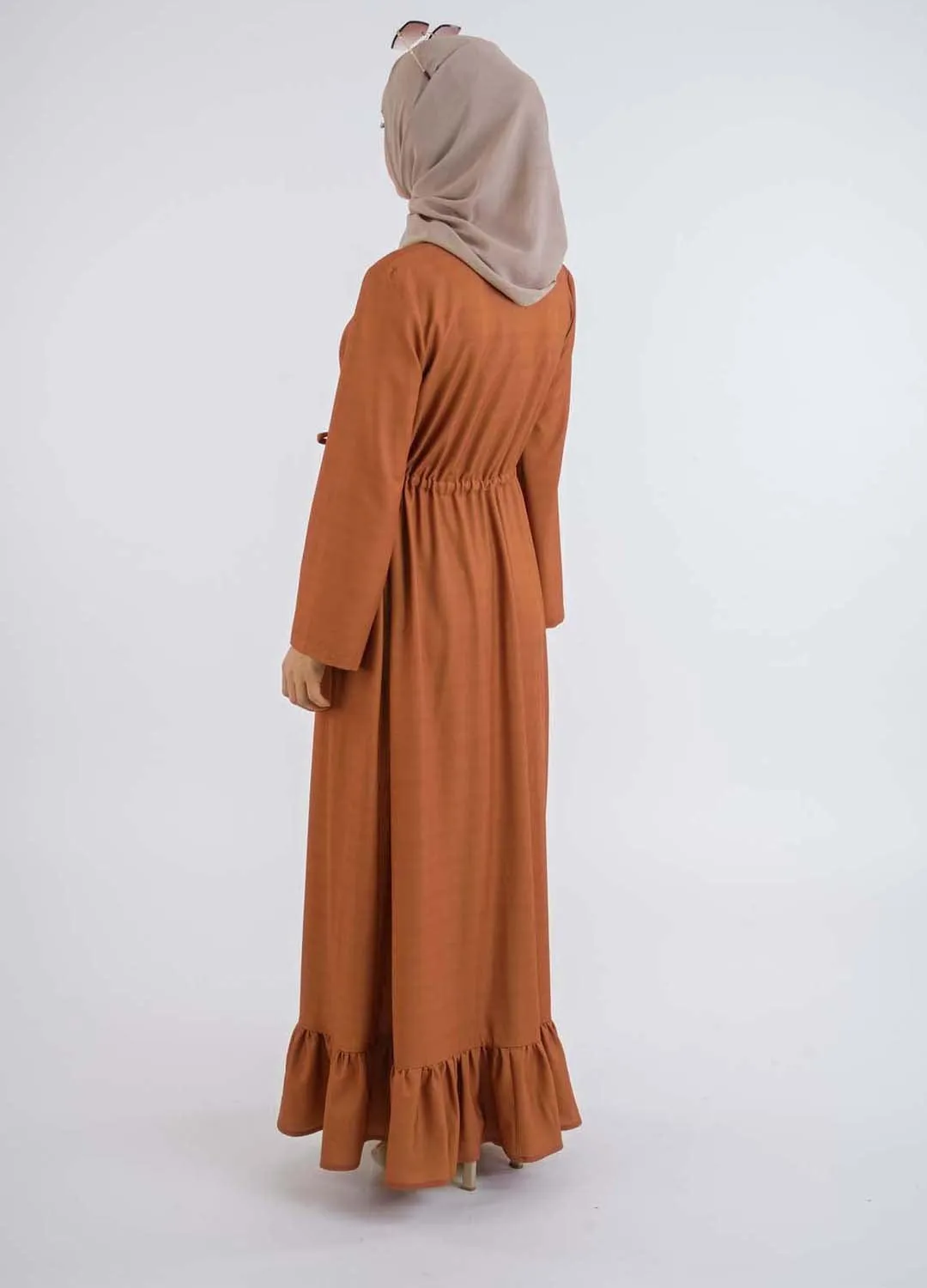 Carmen shirt dress-hijab style casual