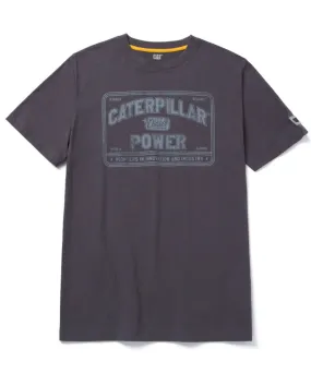 Caterpillar Men's Power T-shirt - Magnet