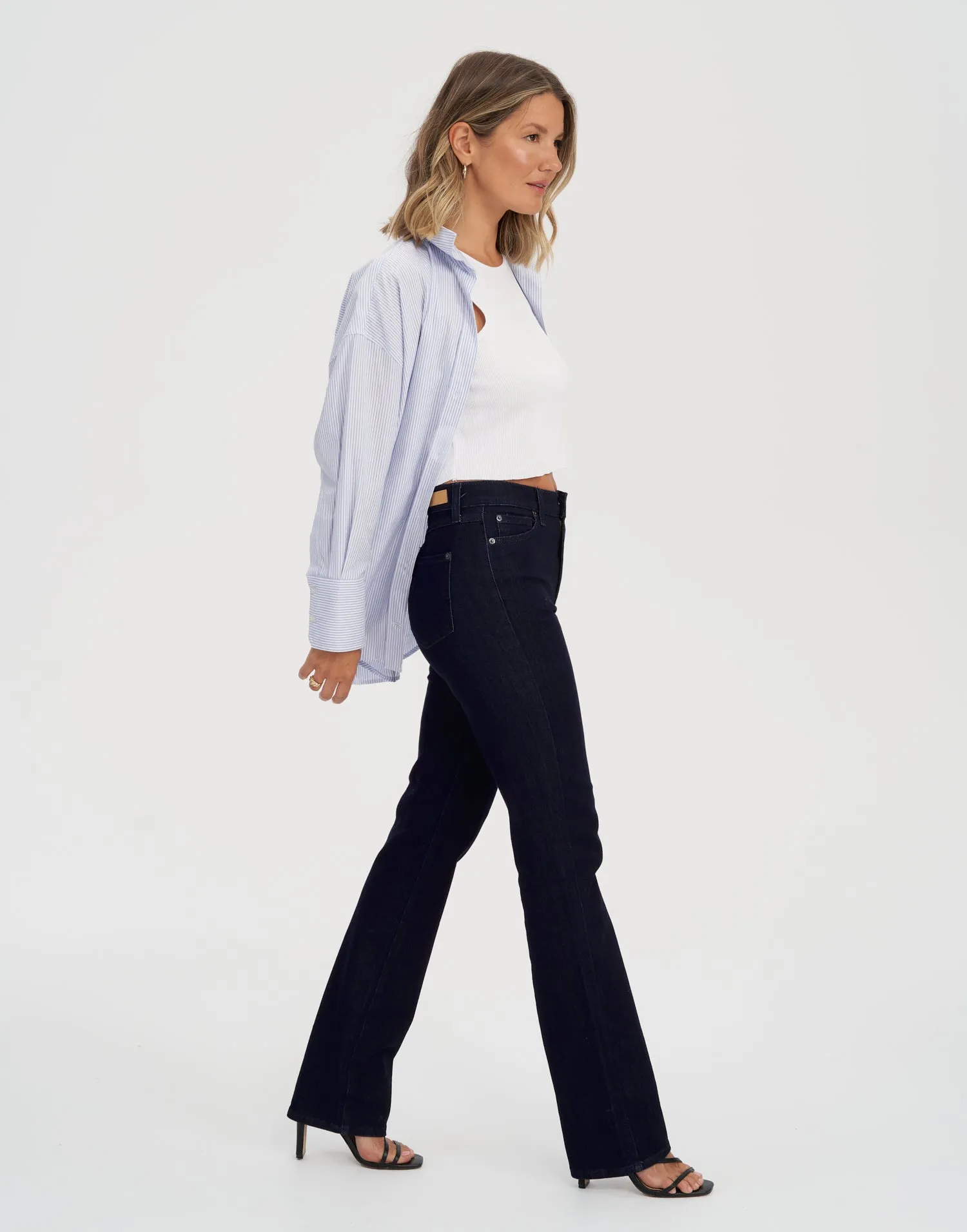 CHLOE CLASSIC RISE STRAIGHT JEANS / PRAGUE