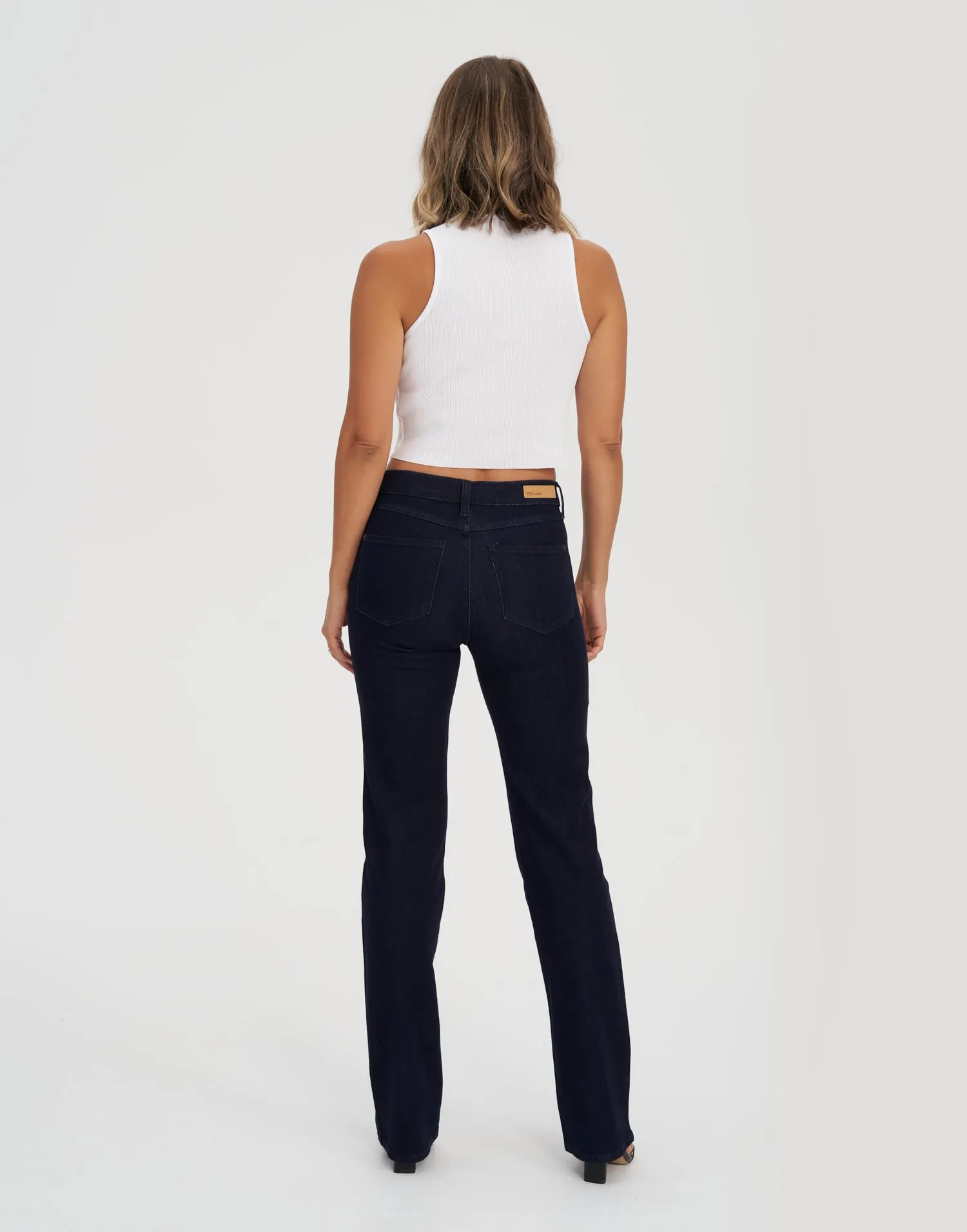 CHLOE CLASSIC RISE STRAIGHT JEANS / PRAGUE