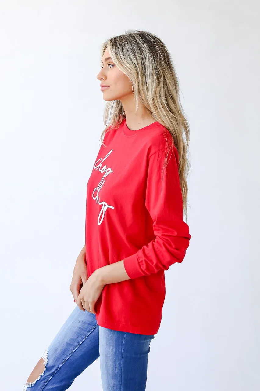 Chop Chop Long Sleeve Tee