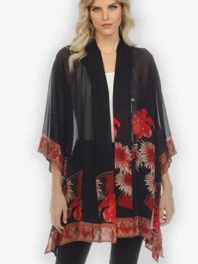 Chrysanthemum Border Kimono