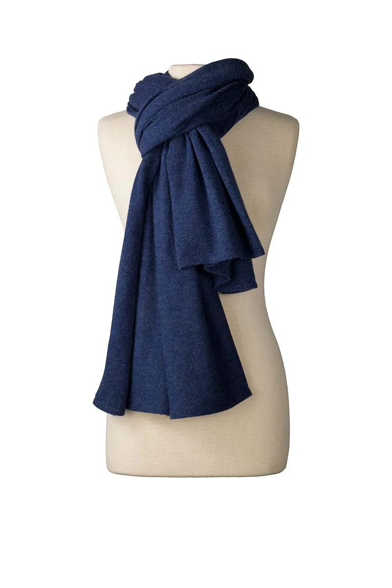 Chunky Travel Wrap - Indigo