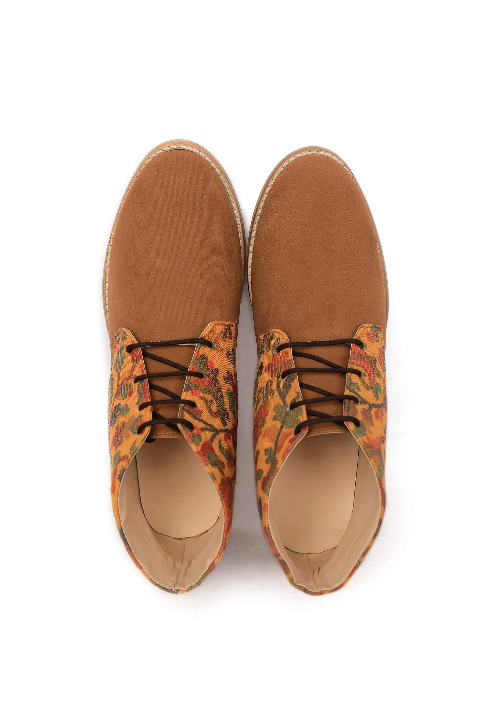 Coffee Brown Kani Cruelty Free Oxford Shoes