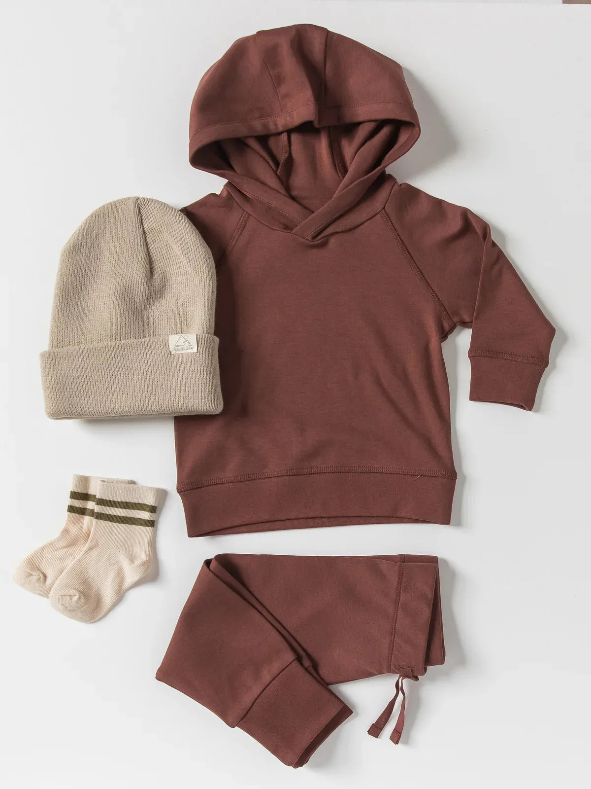 Colored Organics - Organic Baby and Kids Cruz Joggers - Sumac