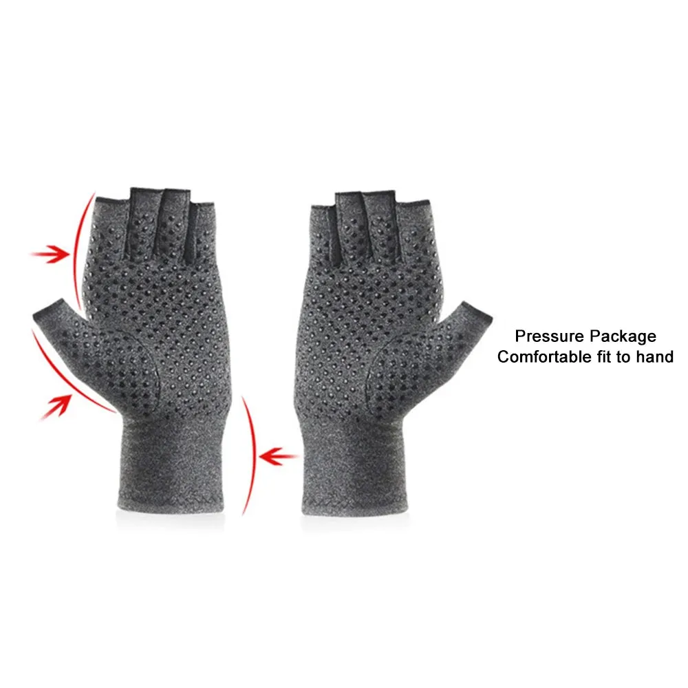 Compression Arthritis Gloves Wrist Support Joint Pain Relief Hand Brace Compression Gloves Therapy Wristband Cycling Gloves