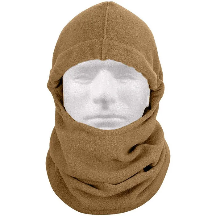 Coyote Brown - Polar Fleece Adjustable Balaclava