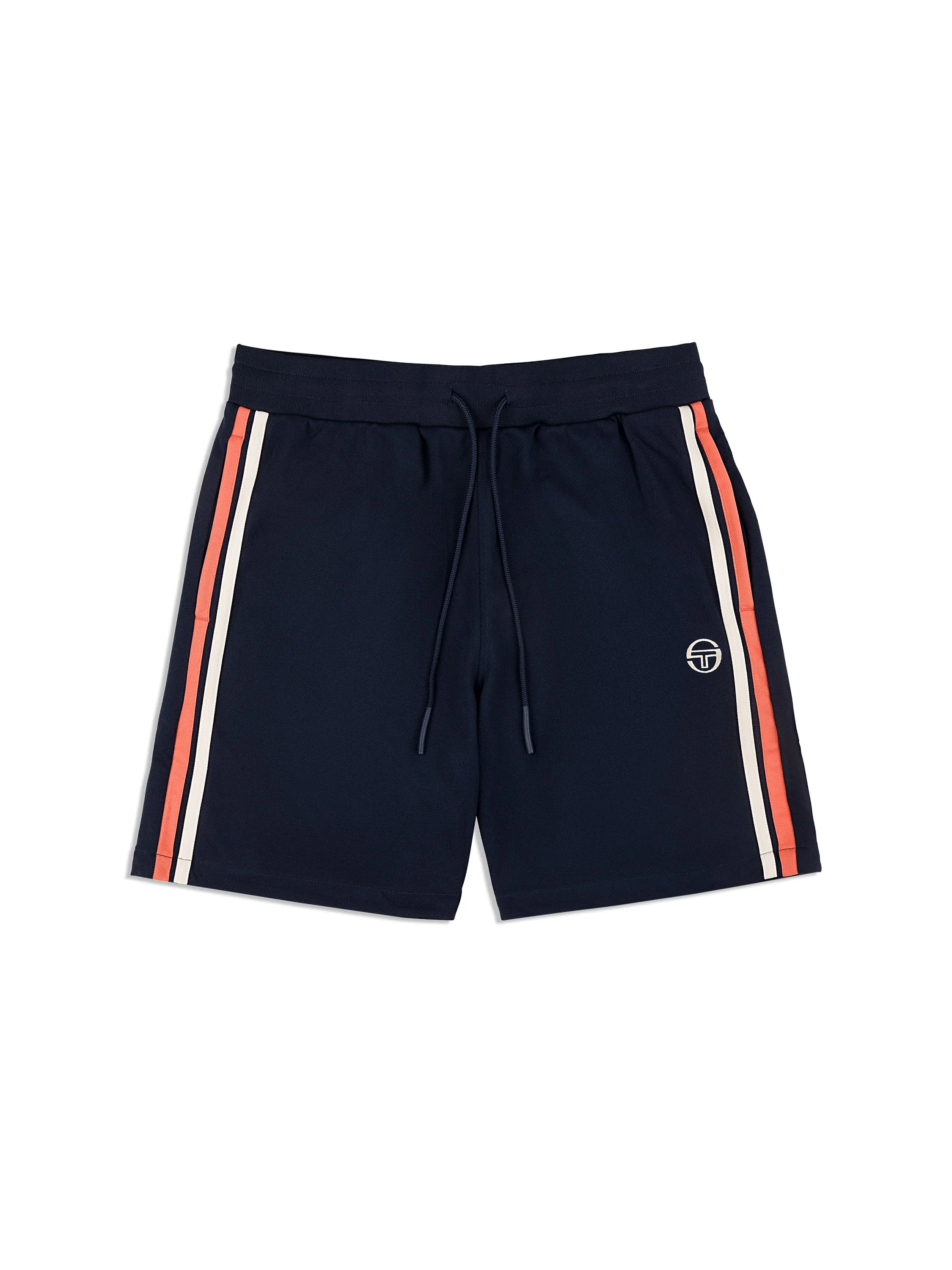 Damarindo Short Archivio- Gardenia/ Maritime Blue