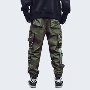 Dark Green Cargo Pants